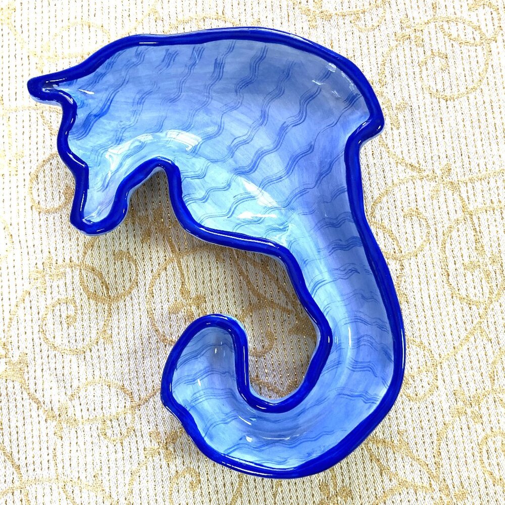 Foreside Seahorse Dish